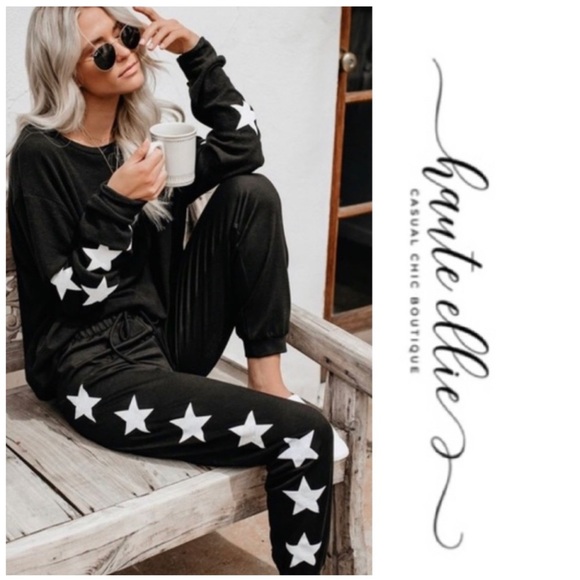 “YOUR’E A STAR” 2-PC Jogger Set - Picture 2 of 6